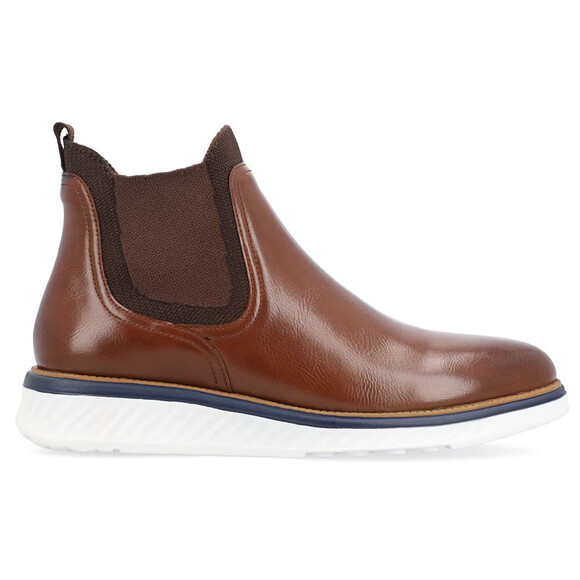 Vance Co. Hartwell Chelsea Boots Men\'s US 8 Brown Leather Pull On Ankle ZPO3766 main image 13